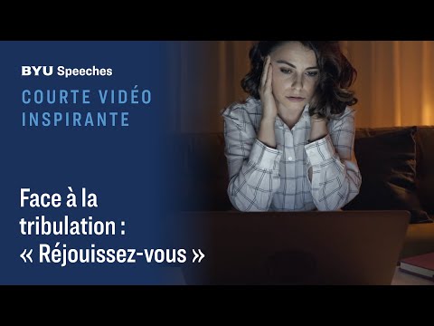 « Vous aurez des tribulations dans le monde ; mais réjouissez-vous, j’ai vaincu le monde »