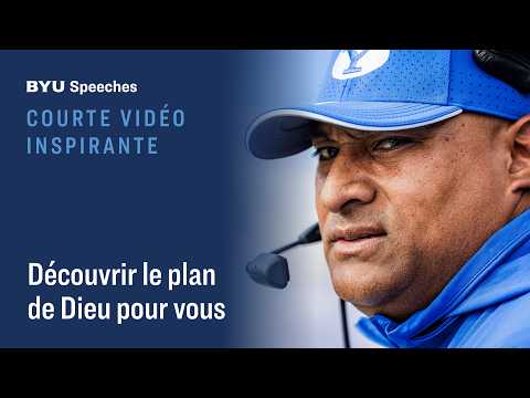 Courte vidéo inspirante : Découvrir le plan de Dieu pour vous