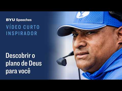 Descobrir o plano de Deus para você