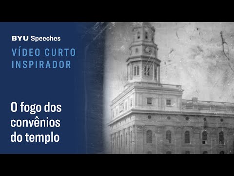 O fogo dos convênios do templo