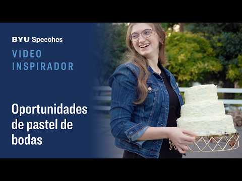 Video inspirador: Oportunidades de pastel de boda