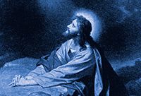 Christ at the Garden of Gethsemane.