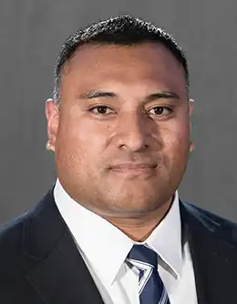 Kalani Sitake, head football coach at Brigham Young University
