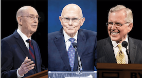 Presidents Eyring, Oaks, and Christofferson