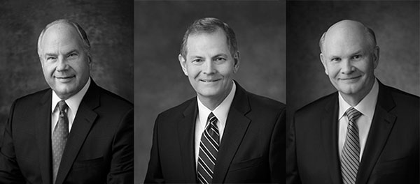 Ronald A. Rasband, Gary E. Stevenson, and Dale G. Renlund